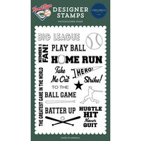 Carta Bella Paper - Home Run Collection - Clear Photopolymer Stamps - Big League