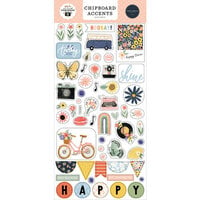 Carta Bella Paper - Here There And Everywhere Collection - Chipboard Embellishments - Accents
