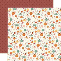 Carta Bella Paper - Harvest Collection - 12 x 12 Double Sided Paper - Autumn Picks