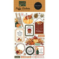 Carta Bella Paper - Harvest Collection - Puffy Stickers