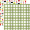 Carta Bella Paper - Farmhouse Living Collection - 12 x 12 Double Sided Paper - Country Plaid