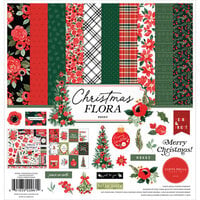 Carta Bella Paper - Christmas Flora Collection - Merry - 12 x 12 Collection Kit