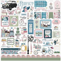 Carta Bella Paper - My Favorite Things Collection - 12 x 12 Cardstock Stickers - Elements