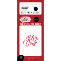 Carta Bella Paper - My Valentine Collection - Designer Dies - You Plus Me