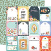 Carta Bella Paper - Oh Happy Day Collection - 12 x 12 Double Sided Paper - Tags