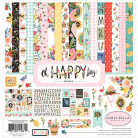 Carta Bella Paper - Oh Happy Day Collection - 12 x 12 Collection Kit