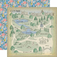 Carta Bella Paper - Practically Perfect Collection - 12 x 12 Double Sided Paper - City Park