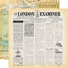 Carta Bella Paper - Practically Perfect Collection - 12 x 12 Double Sided Paper - London Examiner