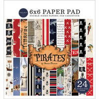 Carta Bella Paper - Pirates Collection - 6 x 6 Paper Pad