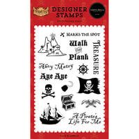 Carta Bella Paper - Pirates Collection - Clear Photopolymer Stamps - Walk The Plank