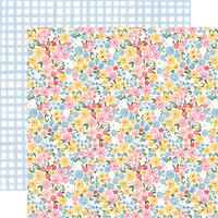 Carta Bella Paper - Summer Collection - 12 x 12 Double Sided Paper - Bloom and Grow