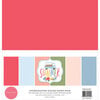Carta Bella Paper - Summer Collection - 12 x 12 Paper Pack - Solids