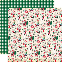 Carta Bella Paper - Seasons Greetings Collection - Christmas - 12 x 12 Double Sided Paper - Christmas Is Coming