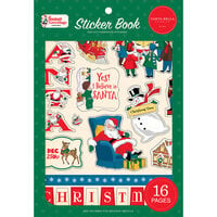 Carta Bella Paper - Seasons Greetings Collection - Christmas - Sticker Book