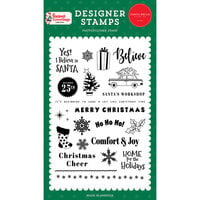 Carta Bella Paper - Seasons Greetings Collection - Christmas - Clear Photopolymer Stamps - Christmas Cab