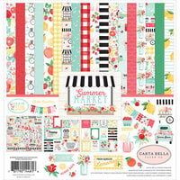 Carta Bella Paper - Summer Market Collection - 12 x 12 Collection Kit