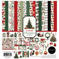 Carta Bella Paper - Vintage Christmas Collection - 12 x 12 Collection Kit