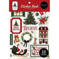 Carta Bella Paper - Vintage Christmas Collection - Sticker Book