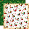 Carta Bella Paper - A Very Merry Christmas Collection - 12 x 12 Double Sided Paper - Christmas Countdown