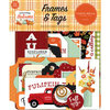 Carta Bella Paper - Welcome Autumn Collection - Ephemera - Frames and Tags