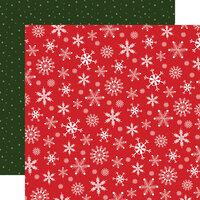 Carta Bella Paper - White Christmas Collection - 12 x 12 Double Sided Paper - White Christmas