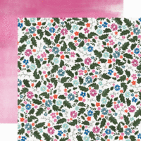 Carta Bella Paper - Wildflower Collection - 12 x 12 Double Sided Paper - Field of Flowers