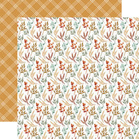 Carta Bella Paper - Welcome Fall Collection - 12 x 12 Double Sided Paper - Autumn Whisps