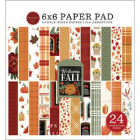 Carta Bella Paper - Welcome Fall Collection - 6 x 6 Paper Pad