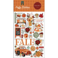 Carta Bella Paper - Welcome Fall Collection - Puffy Stickers