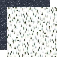 Carta Bella Paper - Winter Market Collection - 12 x 12 Double Sided Paper - I Love Winter