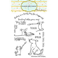 Colorado Craft Company - Clear Photopolymer Stamps - Wishing You Happiness