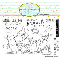 Colorado Craft Company - Clear Photopolymer Stamps - Proud Of You