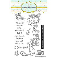 Colorado Craft Company - Clear Photopolymer Stamps - Big Love