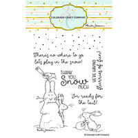 Colorado Craft Company - Clear Photopolymer Stamps - Flurries Of Fun