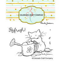 Colorado Craft Company - Clear Photopolymer Stamps - Mini - Watering Can