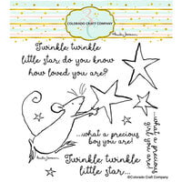 Colorado Craft Company - Clear Photopolymer Stamps - Twinkle Little Star
