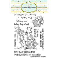 Colorado Craft Company - Clear Photopolymer Stamps - Laundry Day