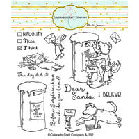 Colorado Craft Company - Christmas - Clear Photopolymer Stamps - Dear Santa