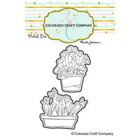 Colorado Craft Company - Garden Time Collection - Dies - Mini - Thinking About