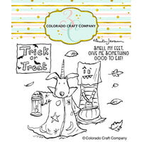 Colorado Craft Company - Clear Photopolymer Stamps - Wizard Treats