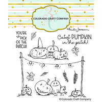 Colorado Craft Company - Clear Photopolymer Stamps - Pumpkin Patch