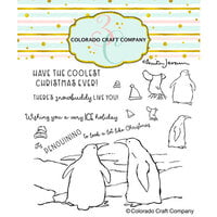 Colorado Craft Company - Clear Photopolymer Stamps - Ice Holiday