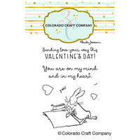 Colorado Craft Company - Clear Photopolymer Stamps - Mini - I Heart You