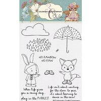Colorado Craft Company - Clear Photopolymer Stamps - Dance in the Rain