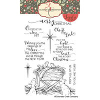 Colorado Craft Company - Lovely Legs Collection - Christmas - Clear Photopolymer Stamps - Bethlehem's Light