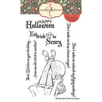 Colorado Craft Company - Lovely Legs Collection - Halloween - Clear Photopolymer Stamps - Witch's Monkeys