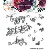 Colorado Craft Company - Savvy Sentiments Collection - Dies - Galentine's Day