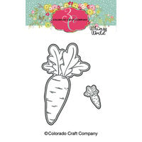 Colorado Craft Company - Whimsy World Collection - Dies - Carrots for Bunny