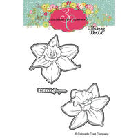 Colorado Craft Company - Whimsy World Collection - Dies - Dancing Daffodils