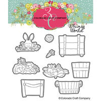 Colorado Craft Company - Whimsy World Collection - Dies - Dreams Blossom